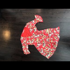 Zara jumpsuit dress in floral print